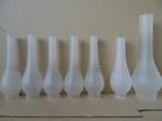 Antiek olielamp glas voor olielamp 9euro per stuk 23 + 30 cm, Antiek en Kunst, Ophalen of Verzenden