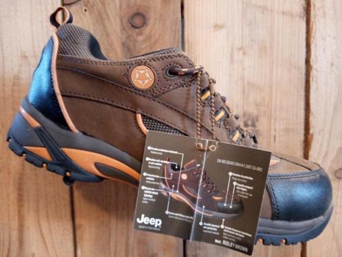 *Stock verkoop* Werkschoenen Jeep Ridley Brown, Doe-het-zelf en Bouw, Veiligheidskleding, Nieuw, Ophalen of Verzenden