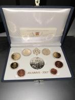 Vaticaan 2007 PROOF+ zilveren medaille, Postzegels en Munten, Setje, Ophalen of Verzenden, Vaticaanstad