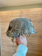 M40 Duitse helm met Jute camouflage / overtrek, Verzamelen, Ophalen, Helm of Baret