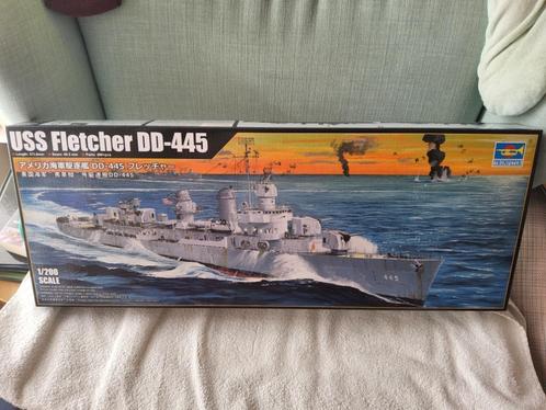 USS Fletcher DD-445 Trumpeter 1/200, Hobby en Vrije tijd, Modelbouw | Boten en Schepen, Nieuw, 1:50 tot 1:200, Overige merken