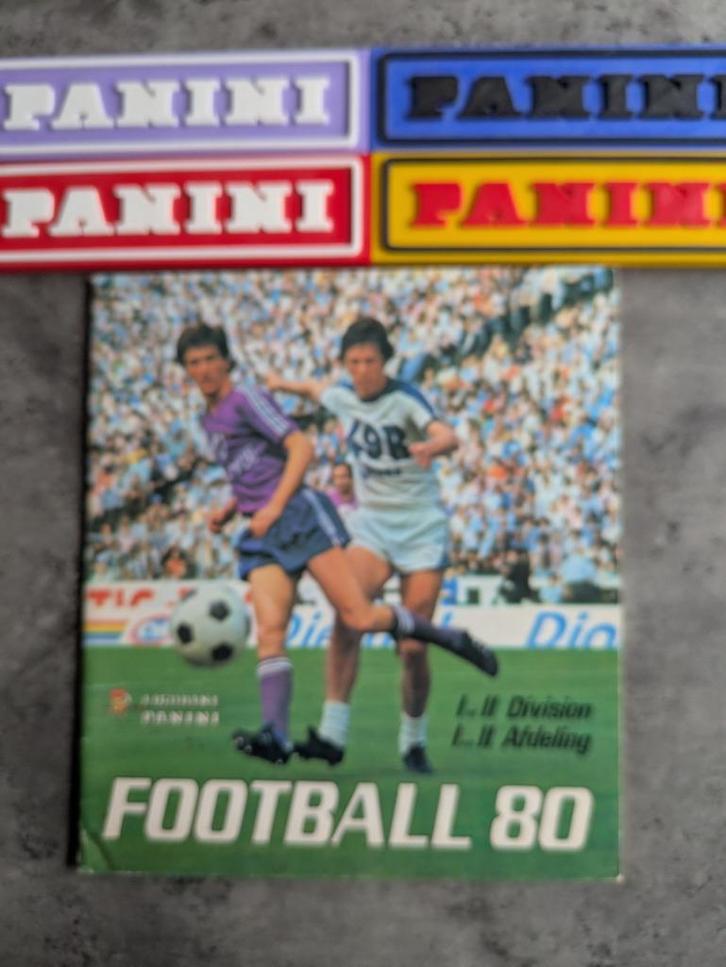 ALBUM DE FOOTBALL PANINI FOOTBALL 80 VIDE + bon 1980, Hobby & Loisirs créatifs, Autocollants & Images, Comme neuf, Autocollant