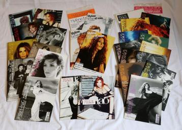 Mylène Farmer - Lot de 29 magazines - état neuf beschikbaar voor biedingen