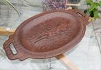 Grand plateau en bois massif, Maison & Meubles, Accessoires pour la Maison | Plateaux, Enlèvement, Bois