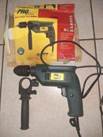 550W KLOPBOORMACHINE, Boormachine, Ophalen of Verzenden, Zo goed als nieuw, Variabele snelheid