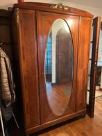 Antieke garderobekast, Huis en Inrichting, Kasten | Kleerkasten, 100 tot 150 cm, 200 cm of meer, Ophalen of Verzenden, Zo goed als nieuw