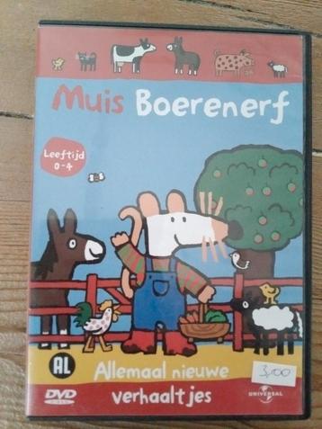DVD Muis Boerenerf, leeftijd 0-4 jaar