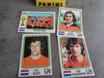 PANINI VOETBAL STICKERS WORLD CUP  WK 74 NEDERLAND 4X ORIGIN, Ophalen of Verzenden