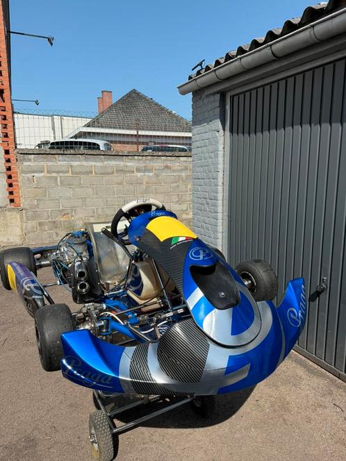 Karting 125 KZ Praga, Sport en Fitness, Karting, Zo goed als nieuw, Kart, Ophalen
