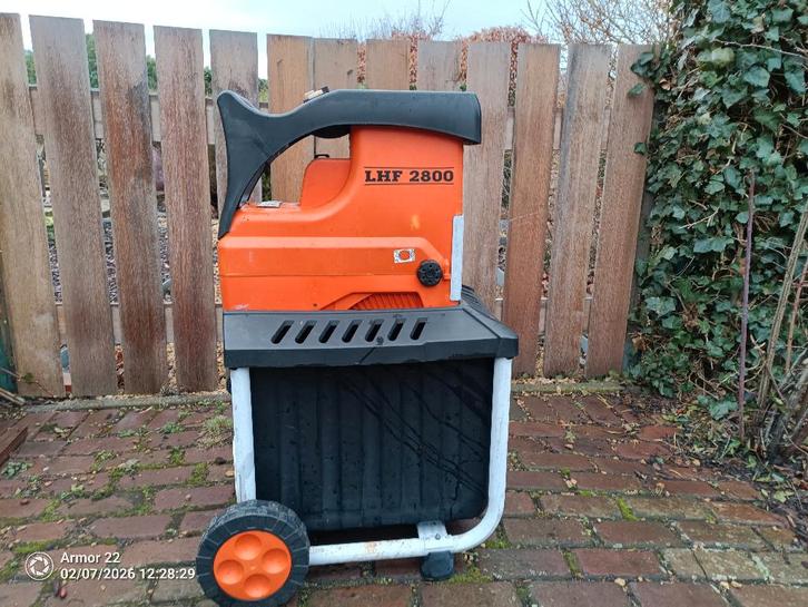 ATIKA LHF 2800, Tuin en Terras, Hakselaars, Gebruikt, Elektrisch, Ophalen
