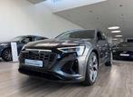 Audi Q8 e-tron 55 S-LINE*DIRECTIEWAGEN*FULL*OPTION*MODEL 202, Auto's, Automaat, Zwart, 408 pk, Q8 e-tron