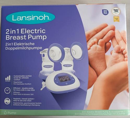 Elektrische dubbelzijdige borstkolf, Kinderen en Baby's, Babyvoeding en Toebehoren, Zo goed als nieuw, Borstkolf, Ophalen