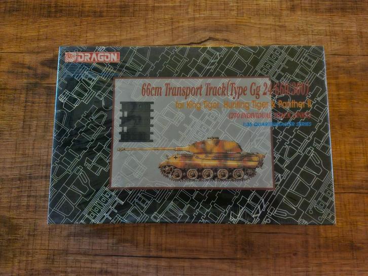 Dragon 66cm Transport Track Type Gg24/660/300 links 1/35, Hobby & Loisirs créatifs, Modélisme | Voitures & Véhicules, Neuf, Tank