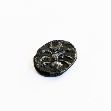 Ancienne pièce d'argent grecque, Royaume du Bosphore de Teta, Envoi, Autres pays, Monnaie en vrac, Argent