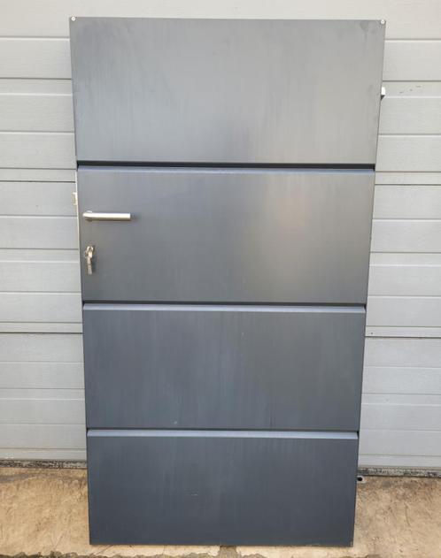 Nieuwe Moderne aluminium tuinpoort looppoort tuindeur 150 cm, Tuin en Terras, Tuinpoorten, Nieuw, Looppoort, Aluminium, 100 tot 150 cm