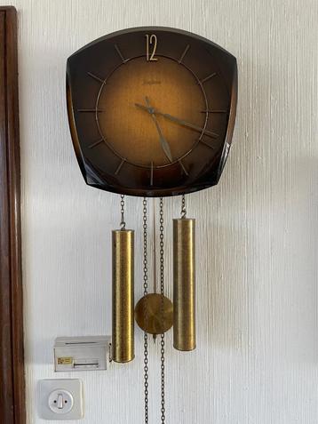 Junghans wandklok met slinger, Antiek en Kunst, Ophalen