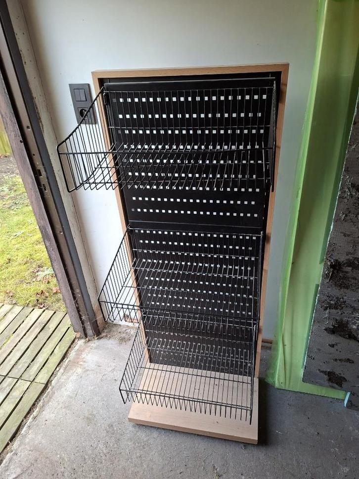 metalen opbergrek, Huis en Inrichting, Kasten | Stellingkasten, Gebruikt, Ophalen