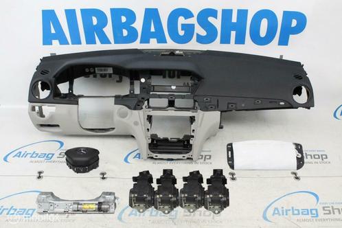 Airbag kit Tableau de bord noir/blanc Mercedes C klasse W204, Autos : Pièces & Accessoires, Tableau de bord & Interrupteurs, Utilisé