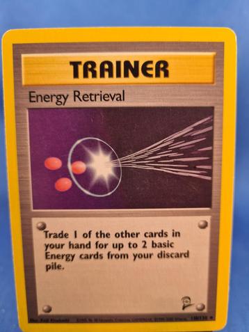 Energy Retrieval 110/130 - Base Set 2 beschikbaar voor biedingen