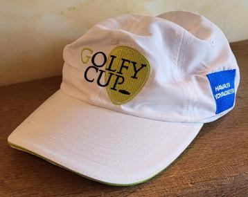 GOLFY Cup, witte golfpet, fijn katoen ## NIEUW ## beschikbaar voor biedingen
