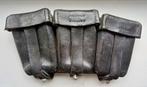 Pre war K98 ammunition pouch marked Carl Ackva Lederfabrik,, Verzamelen, Militaria | Tweede Wereldoorlog, Ophalen of Verzenden