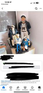 Beelden van vissers/ matroos/ kapitein, Antiek en Kunst, Ophalen