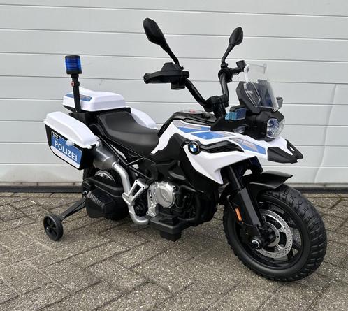 BMW F850 GS Polizei 12v - Rubberband - Sirene NIEUW, Kinderen en Baby's, Speelgoed | Buiten | Accuvoertuigen, Nieuw, Ophalen of Verzenden