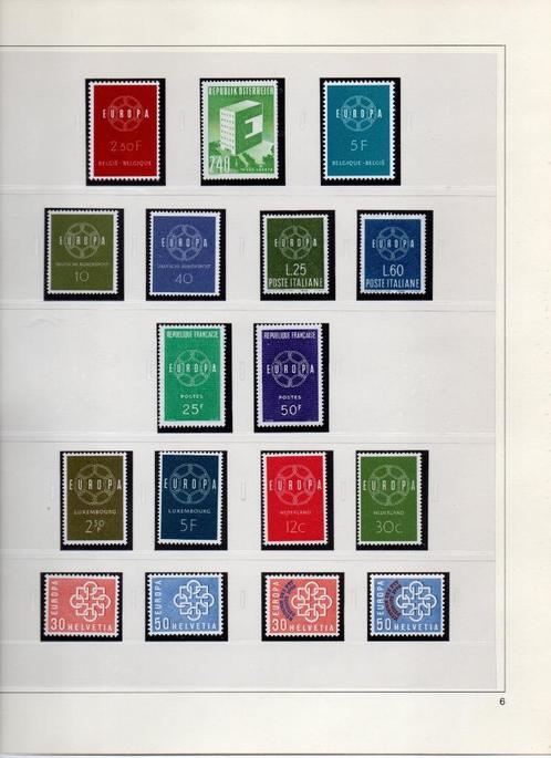 Timbre neuf ** EUROPA Année 1959, Timbres & Monnaies, Timbres | Europe | Belgique, Non oblitéré, Enlèvement ou Envoi