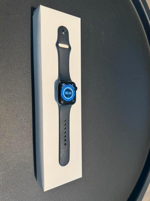 Apple Watch Series 8, 41mm, midbight blue., Bijoux, Sacs & Beauté, Montres connectées, Comme neuf, iOS, Bleu, Distance, Bandage calorique