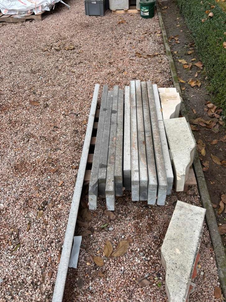 Arduinen dorpels, Tuin en Terras, Schuttingen, Zo goed als nieuw, Ophalen