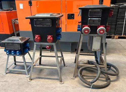 Bouwstroomkast werfkast Jaeger Direkt, Doe-het-zelf en Bouw, Elektriciteit en Kabels, Zo goed als nieuw, Ophalen