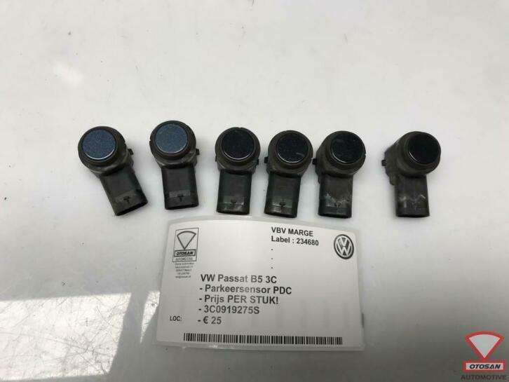 vw passat b5 3c parkeersensor pdc 3c0919275s, Auto-onderdelen, Overige Auto-onderdelen, Volkswagen, Gebruikt