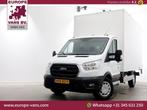 Ford Transit 350 2.0 TDCI 130pk Trend Bakwagen met achterdeu, Auto's, Wit, Bedrijf, Ford, Onderhoudsboekje
