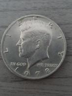 Amerika halfdollar 1972 jf.kennedy zilver, Postzegels en Munten, Munten | Amerika, Ophalen of Verzenden