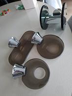 Ensemble de salle de bain VINTAGE italy., Ophalen of Verzenden, Gebruikt, Glas