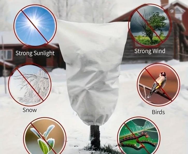 8 nieuwe stuks Winter Plantenhoezen bescherming vriezen, Jardin & Terrasse, Pots de fleurs, Neuf, Enlèvement