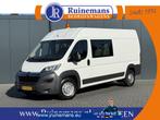Citroën Jumper 35 2.2 HDI 150 PK / L3H2 MAXI / DUBBELE CABIN, Auto's, 199 g/km, Citroën, Wit, Onderhoudsboekje