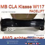 W117 X117 CLA AMG Facelift Achterbumper zwart 2013-2019 PDC, Pare-chocs, Utilisé, Enlèvement ou Envoi, Mercedes-Benz