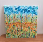 Bright & light! Schilderijtje, olieverf, 16x16 cm, Verzenden