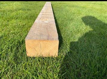 Poutres en bois robustes de 220 cm de long, 9,5 cm x 7,5 cm, Enlèvement, Comme neuf, 180 à 250 cm, Poutres