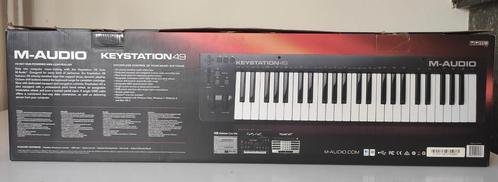 M-AUDIO Keystation 49, clavier musical mute+softwares, Musique & Instruments, Équipement Midi, Comme neuf, Enlèvement