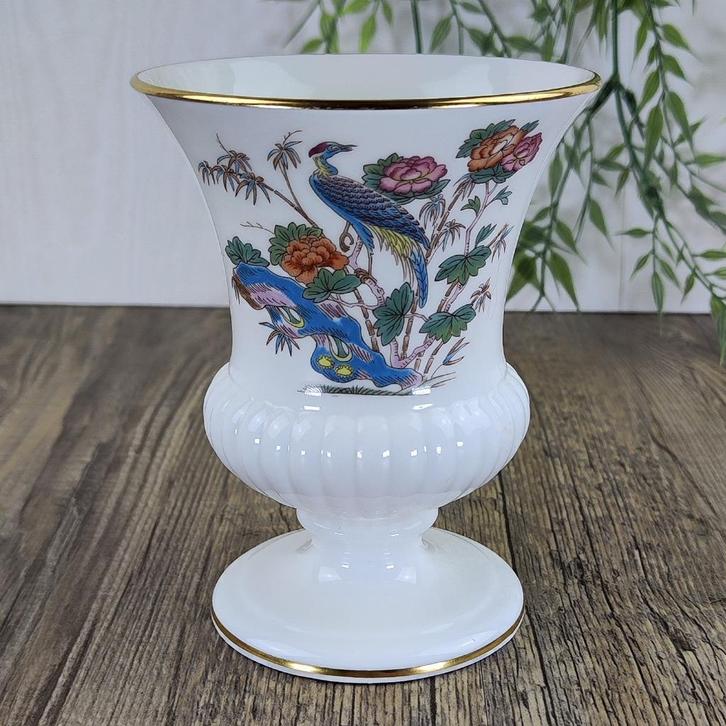 Wedgwood Kutani Crane Vaas 125mm hoog, Antiek en Kunst, Antiek | Servies los, Ophalen of Verzenden