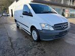 MB Vito 110 CDI LANGE VERSIE! Airco 3 Zits Trekhaak! TOP!, Auto's, Bestelwagens en Lichte vracht, Stof, 4 cilinders, Wit, Mercedes-Benz