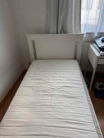 Lit 90*200 avec matelas et sommier (ikea), Enlèvement, Comme neuf, Sommier