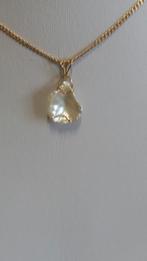 Pendentif perle culture or jaune 18 ct, Bijoux, Sacs & Beauté, Neuf, Or, Avec perle, Jaune