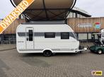 Hobby De Luxe 440 SF 2024 MOVER + THULE LUIFEL, Caravans en Kamperen, Vast bed, Hobby, Treinzit, 4 tot 5 meter