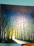 zeer mooie olieverf canvas 80 cm op 80 cm, Ophalen
