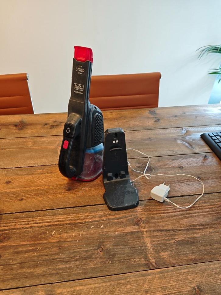 Black & Decker kruimeldief, Elektronische apparatuur, Stofzuigers, Gebruikt, Kruimeldief, Reservoir, Ophalen