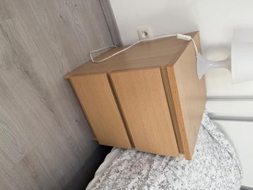 IKEA MALM nachtkastjes (set van 2) beschikbaar voor biedingen