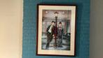 Carder Laurel et Hardy 64cm x84cm, Antiquités & Art